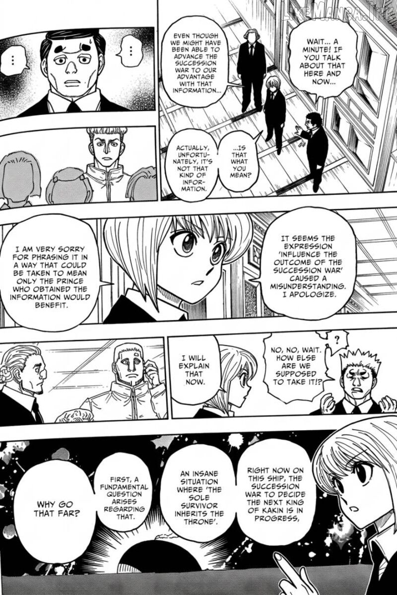 Hunter x Hunter, Chapter 411 image 13